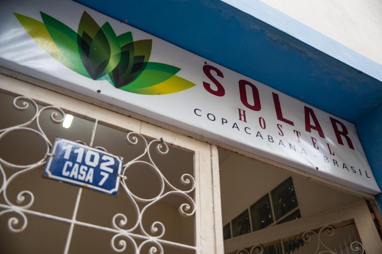 Solar Hostel Beach Copacabana Rio de Janeiro Exterior foto